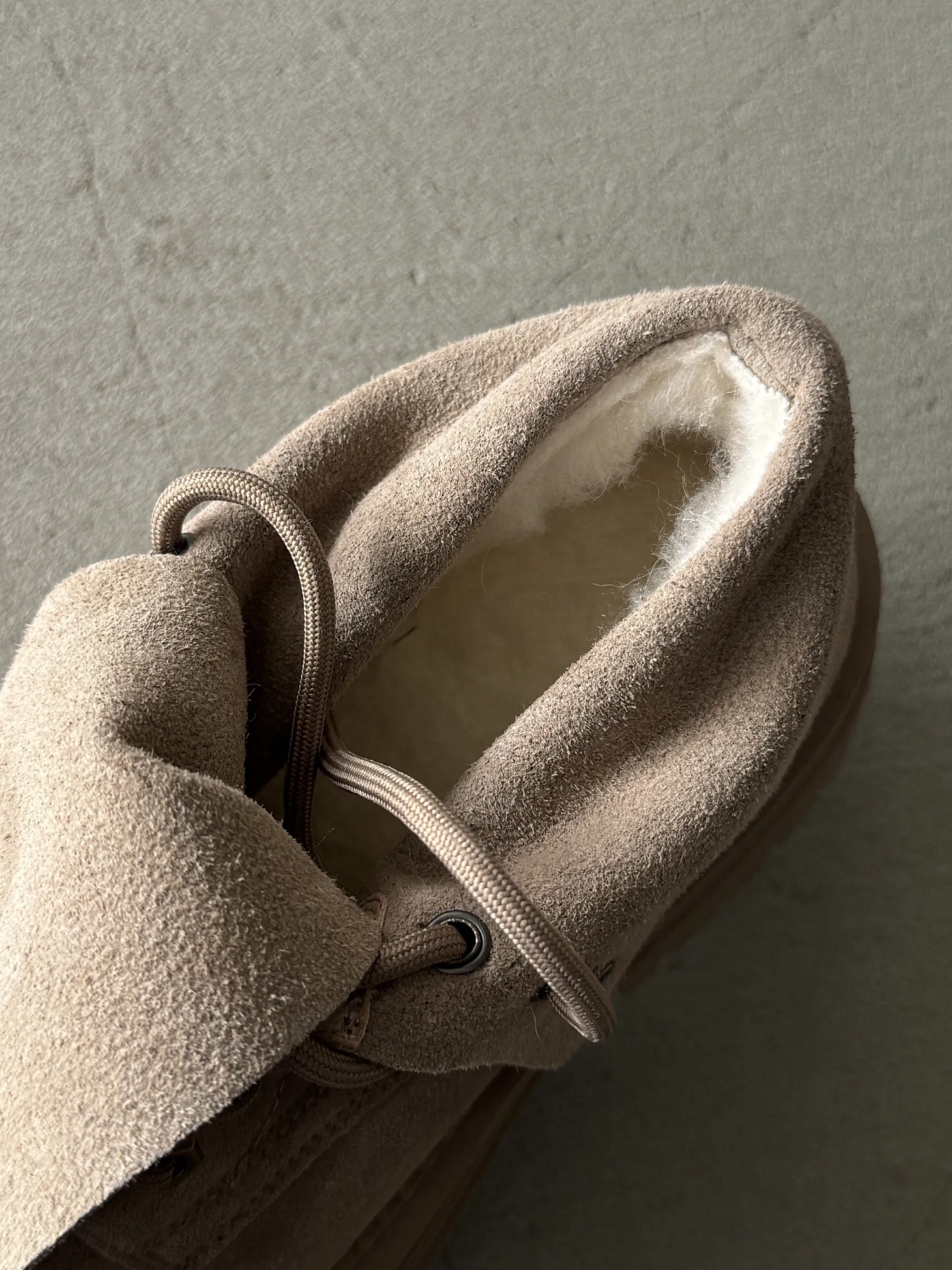 Ботинки женские натуральная замша шерсть