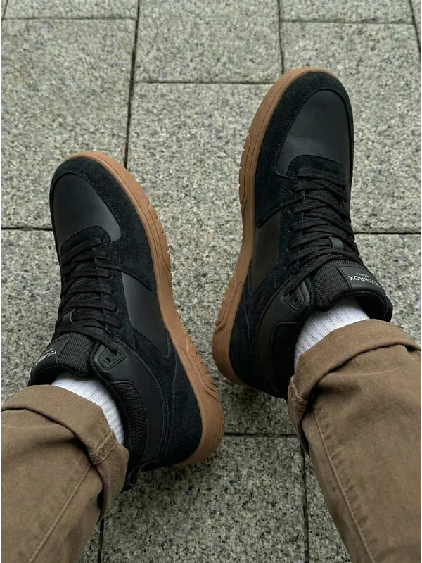 Демисезонные кроссовки мужские высокие кеды