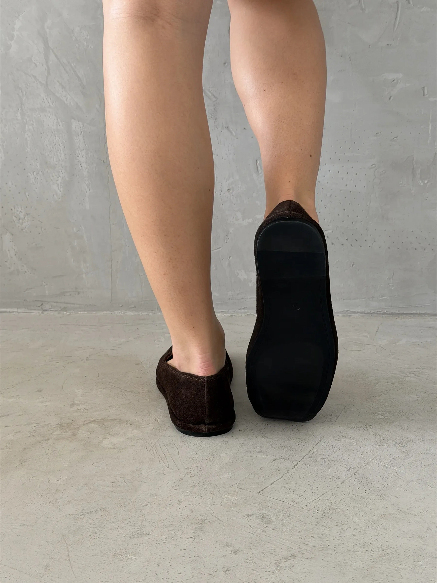 Лоферы на тонкой подошве