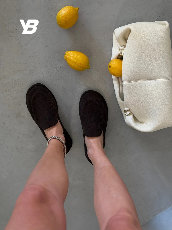 Лоферы на тонкой подошве