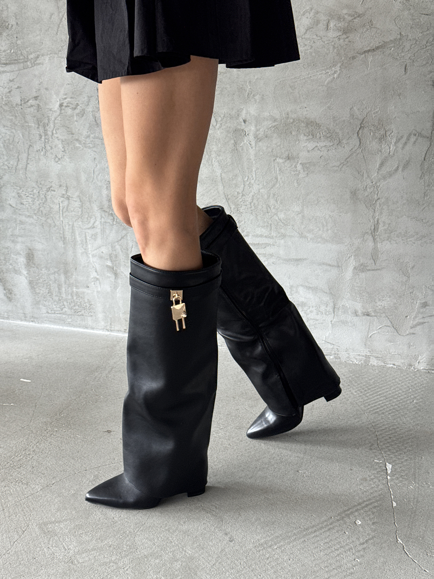 Сапоги женские экокожа