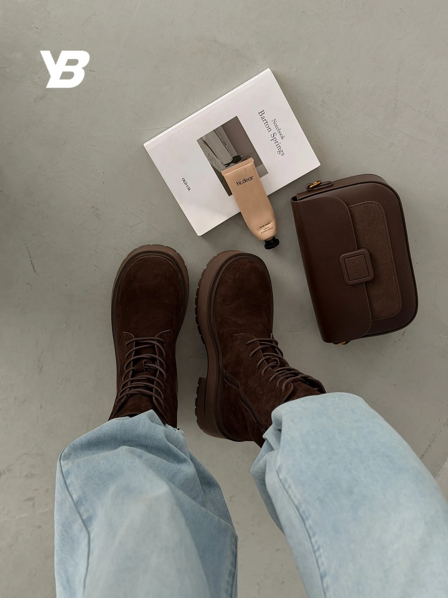 Ботинки женские натуральная замша