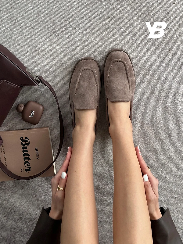 Лоферы на тонкой подошве