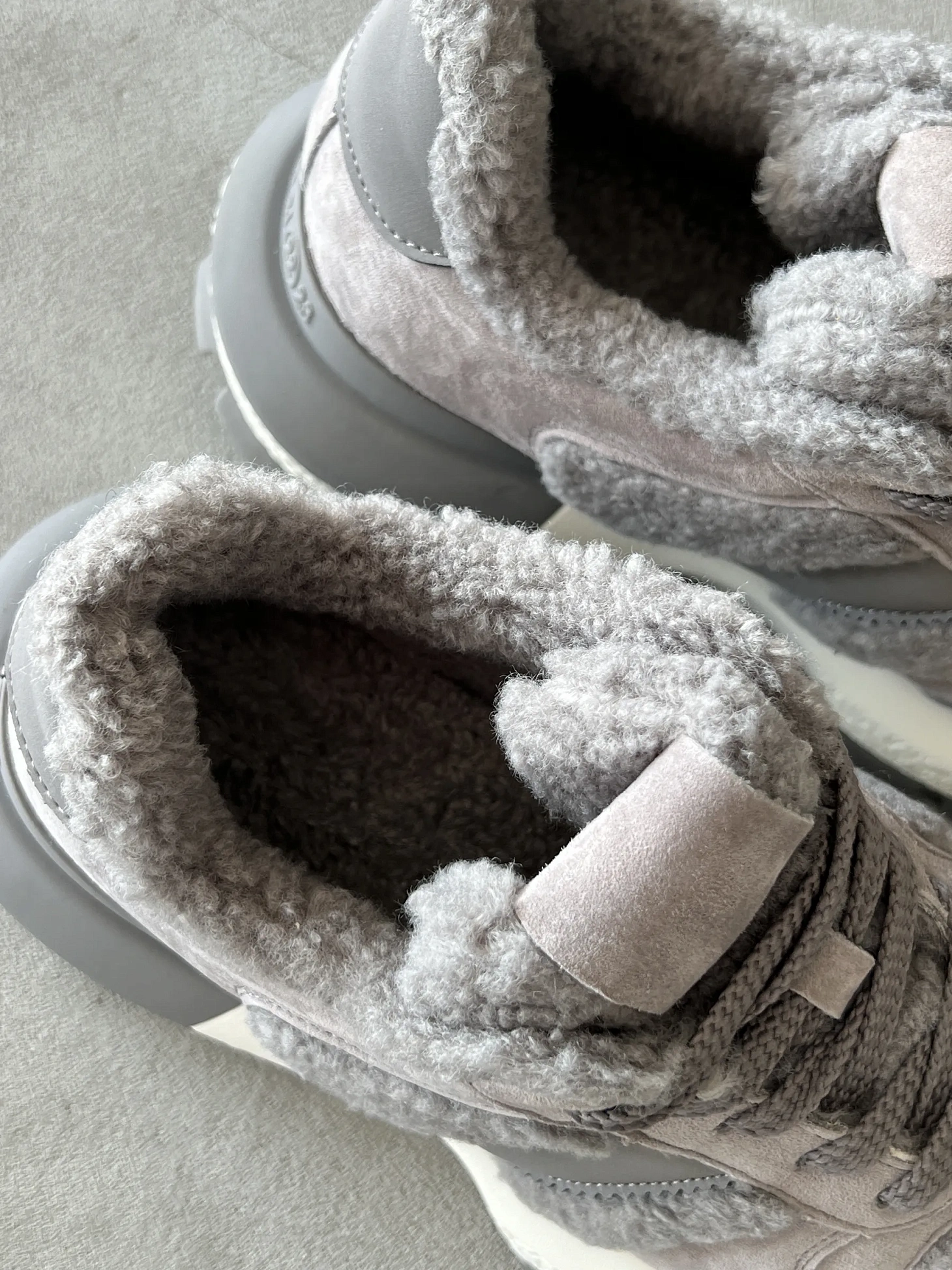 Кроссовки женские натуральная замша шерсть