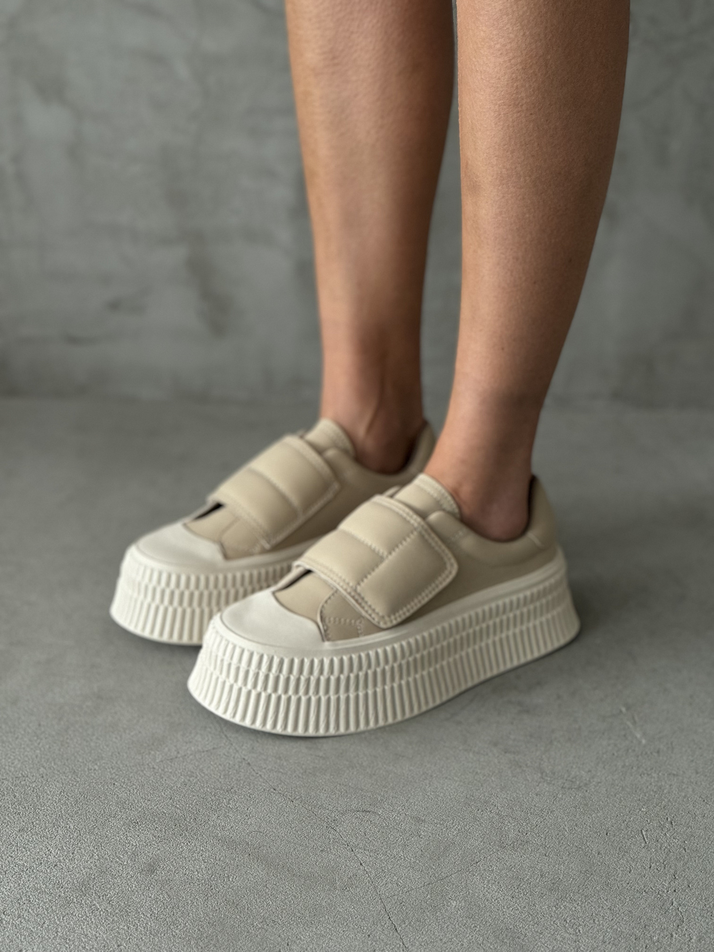 Кеды женские экокожа