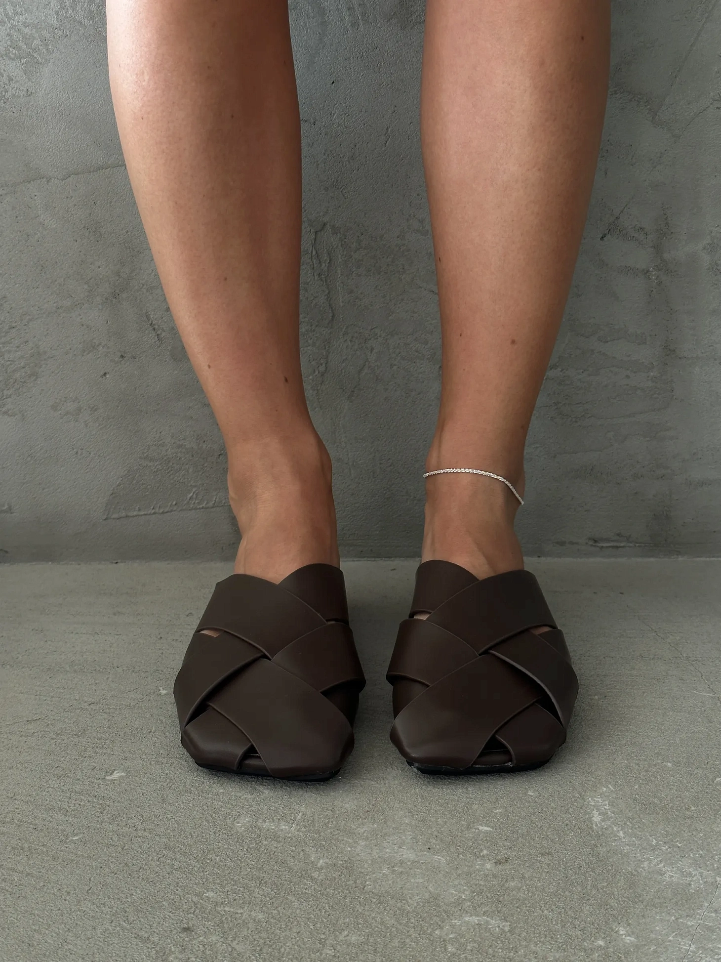 Мюли женские летние без каблука