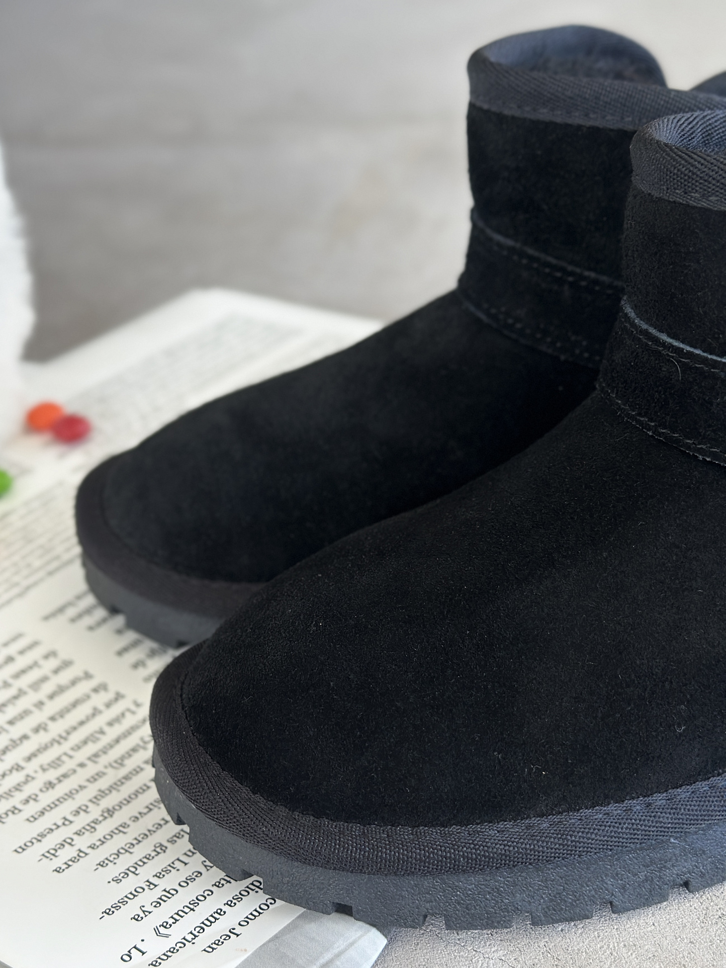 Угги детские натуральная замша шерсть