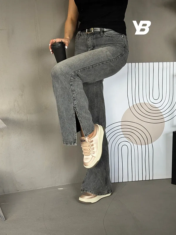 Кеды женские текстиль натуральная кожа