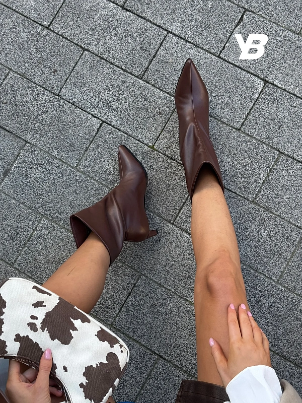 Ботильоны женские экокожа