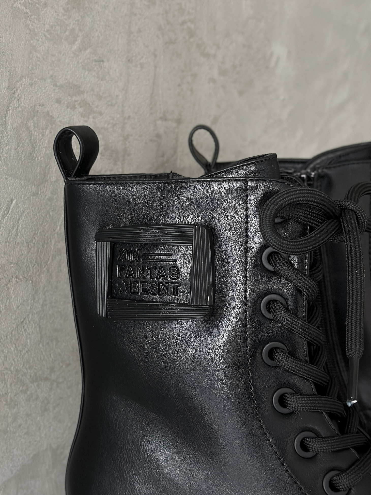 Ботинки детские экокожа шерсть