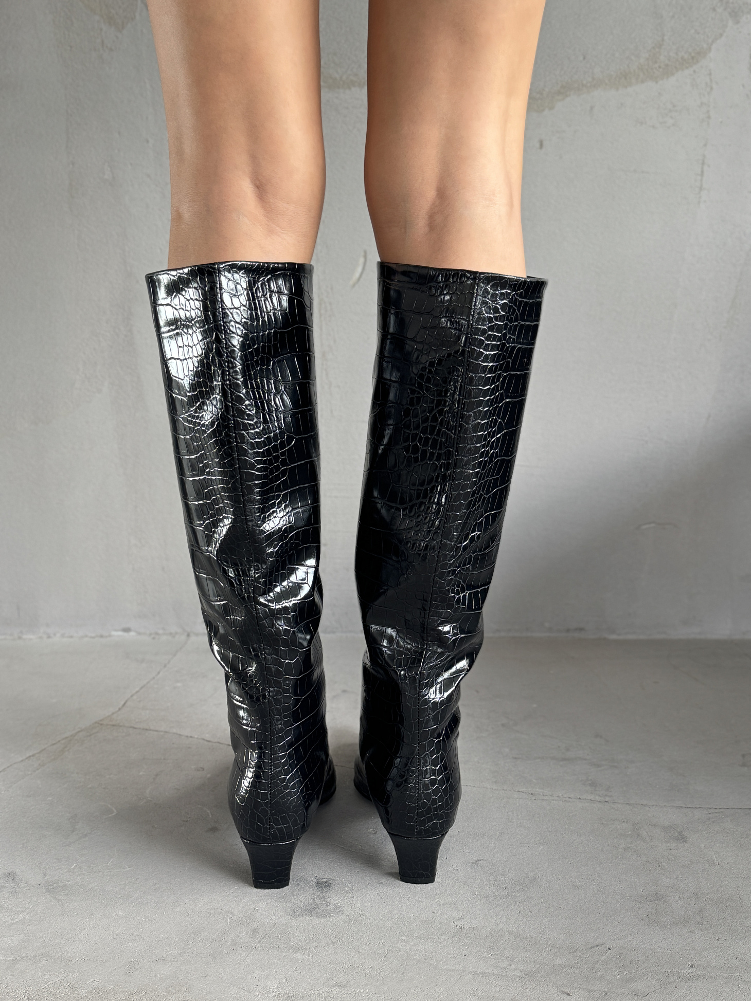 Сапоги женские экокожа