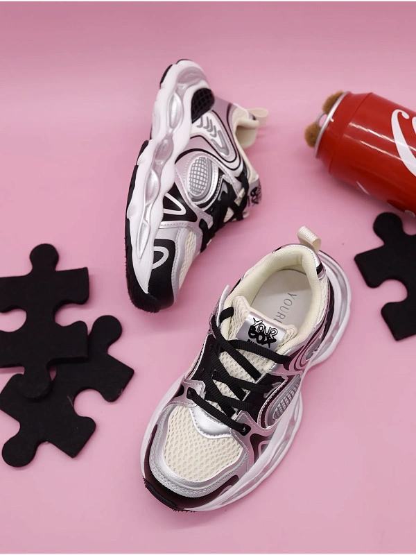 Детские кроссовки спортивные на высокой платформе