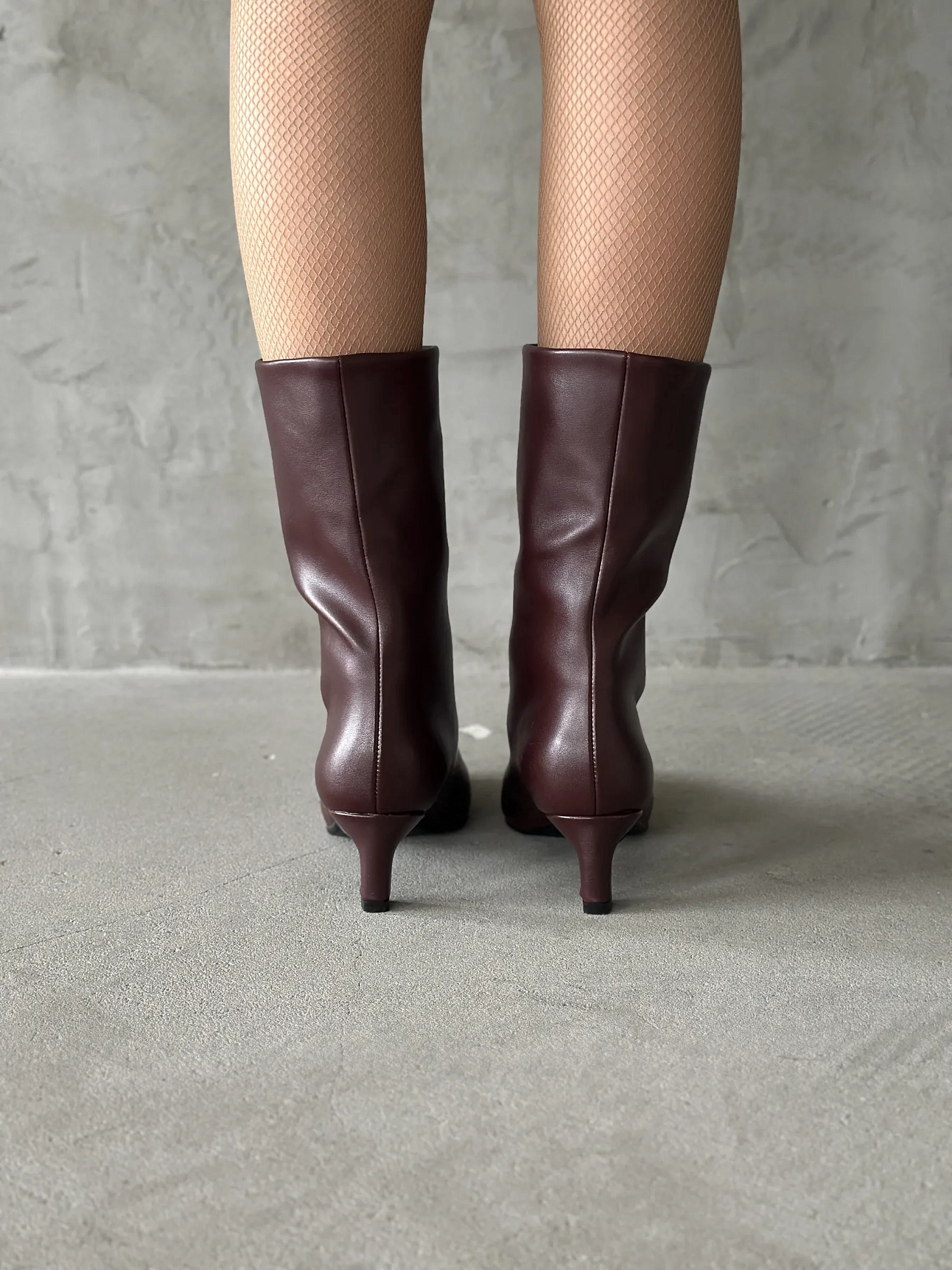 Ботильоны женские экокожа