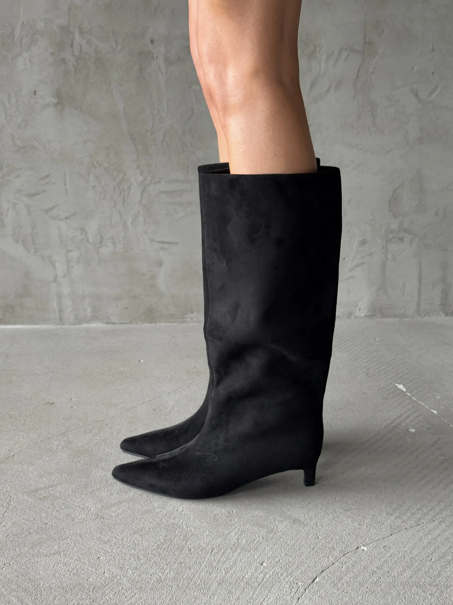 Сапоги женские текстиль