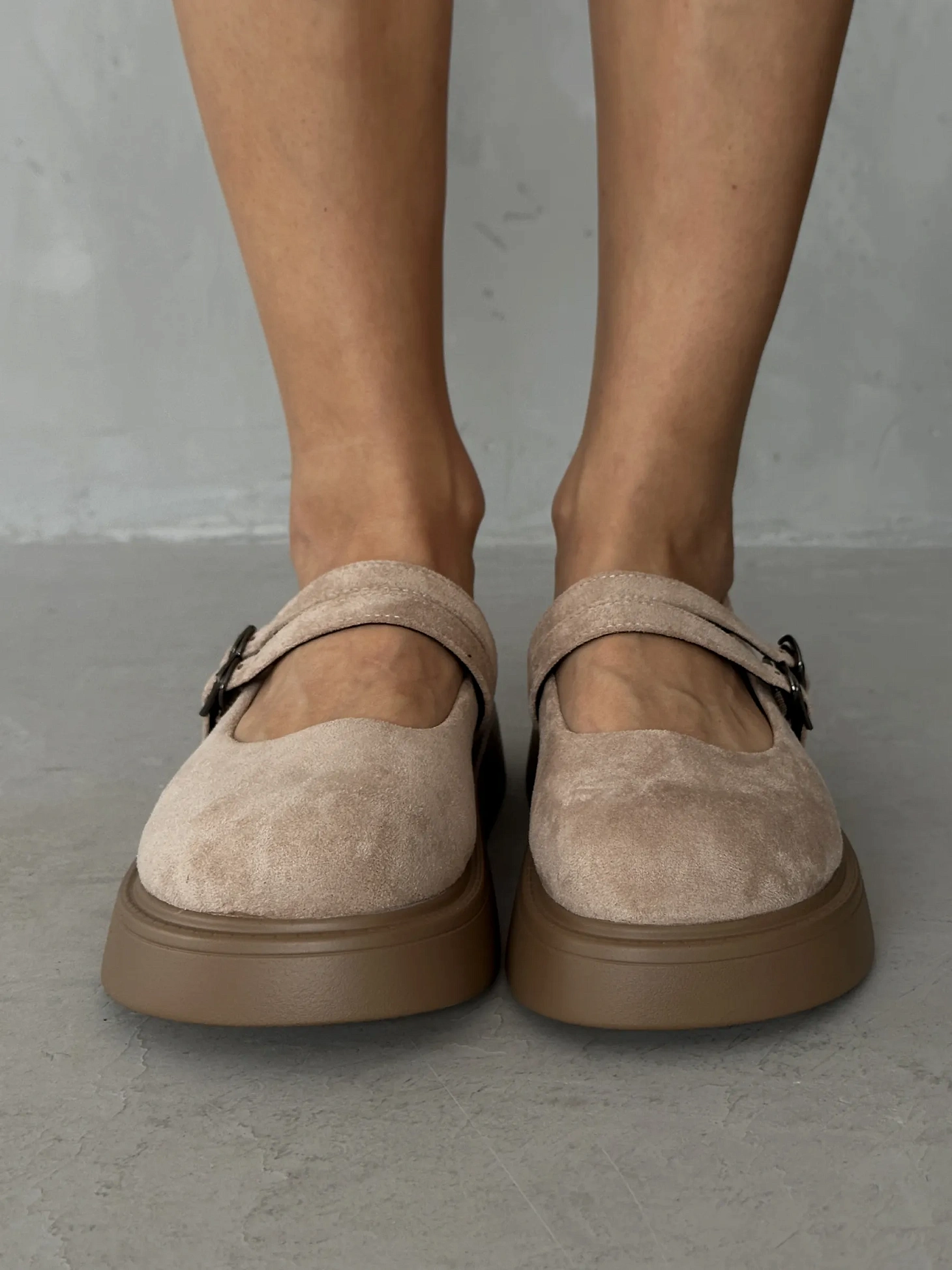 Лоферы женские мери джейн на платформе летние