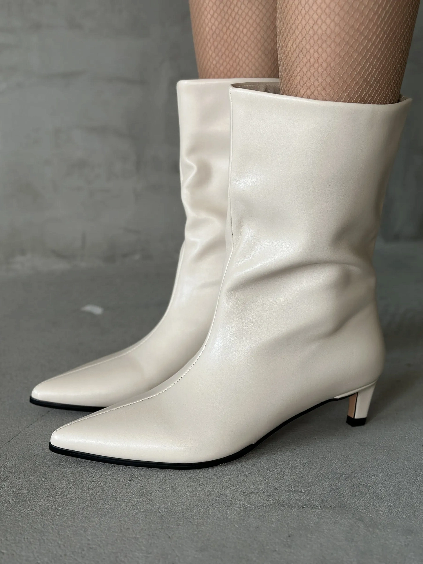 Ботильоны женские экокожа