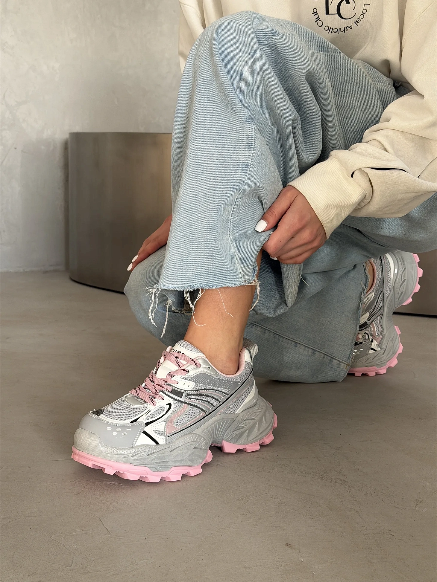 Кроссовки женские весна на платформе спортивные