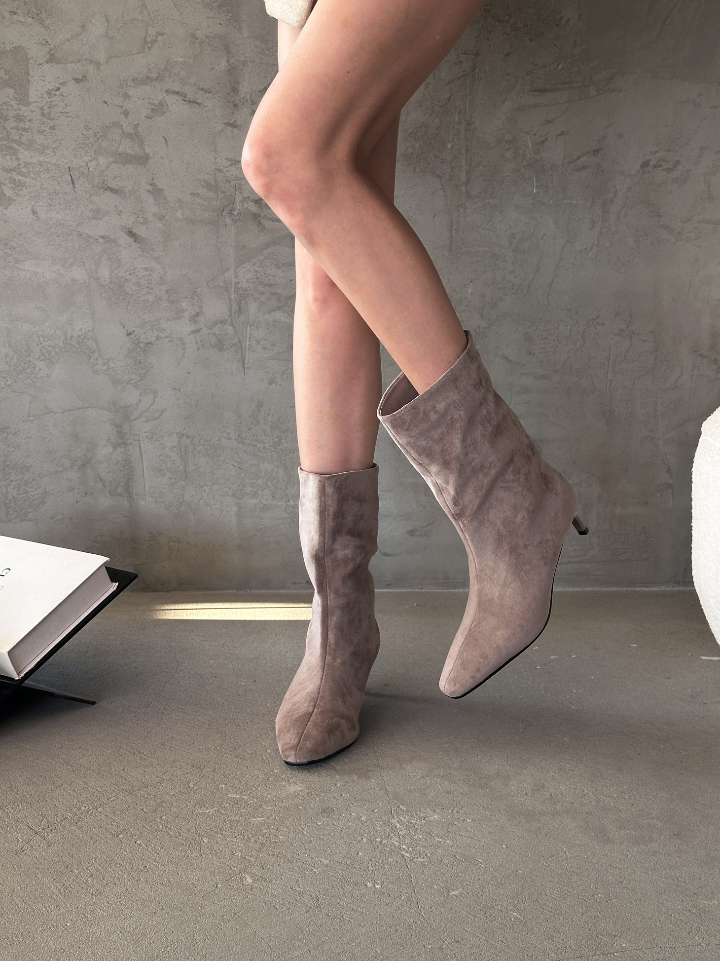 Сапоги женские текстиль