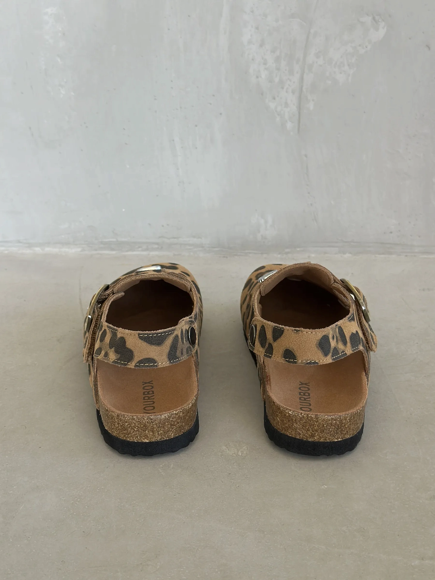 Летние сабо подростковые на высокой платформе