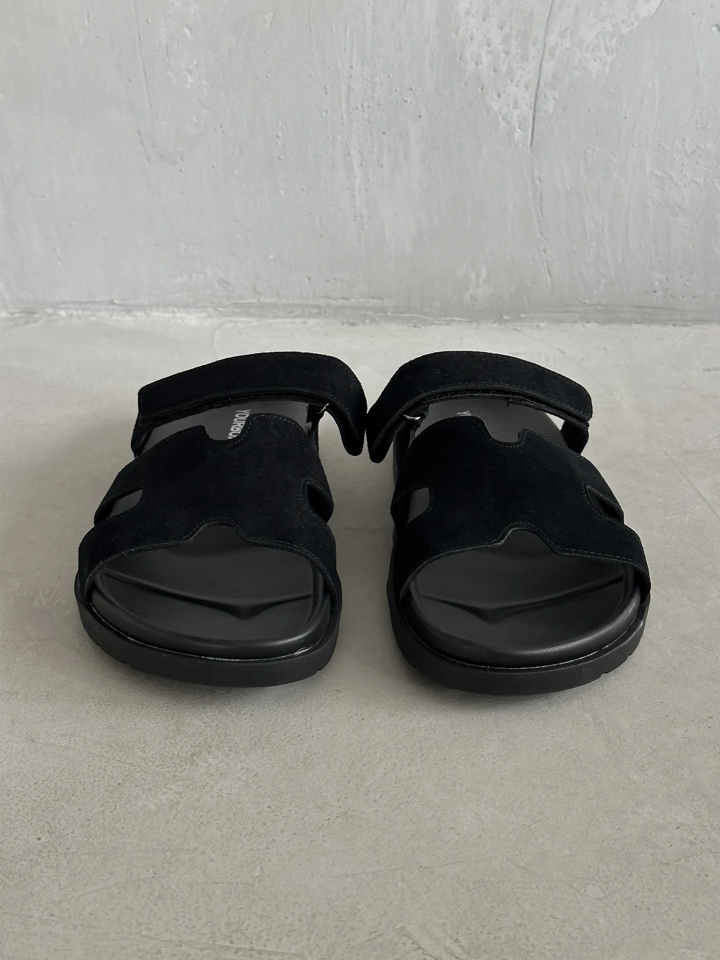 Летние шлепанцы мужские на платформе