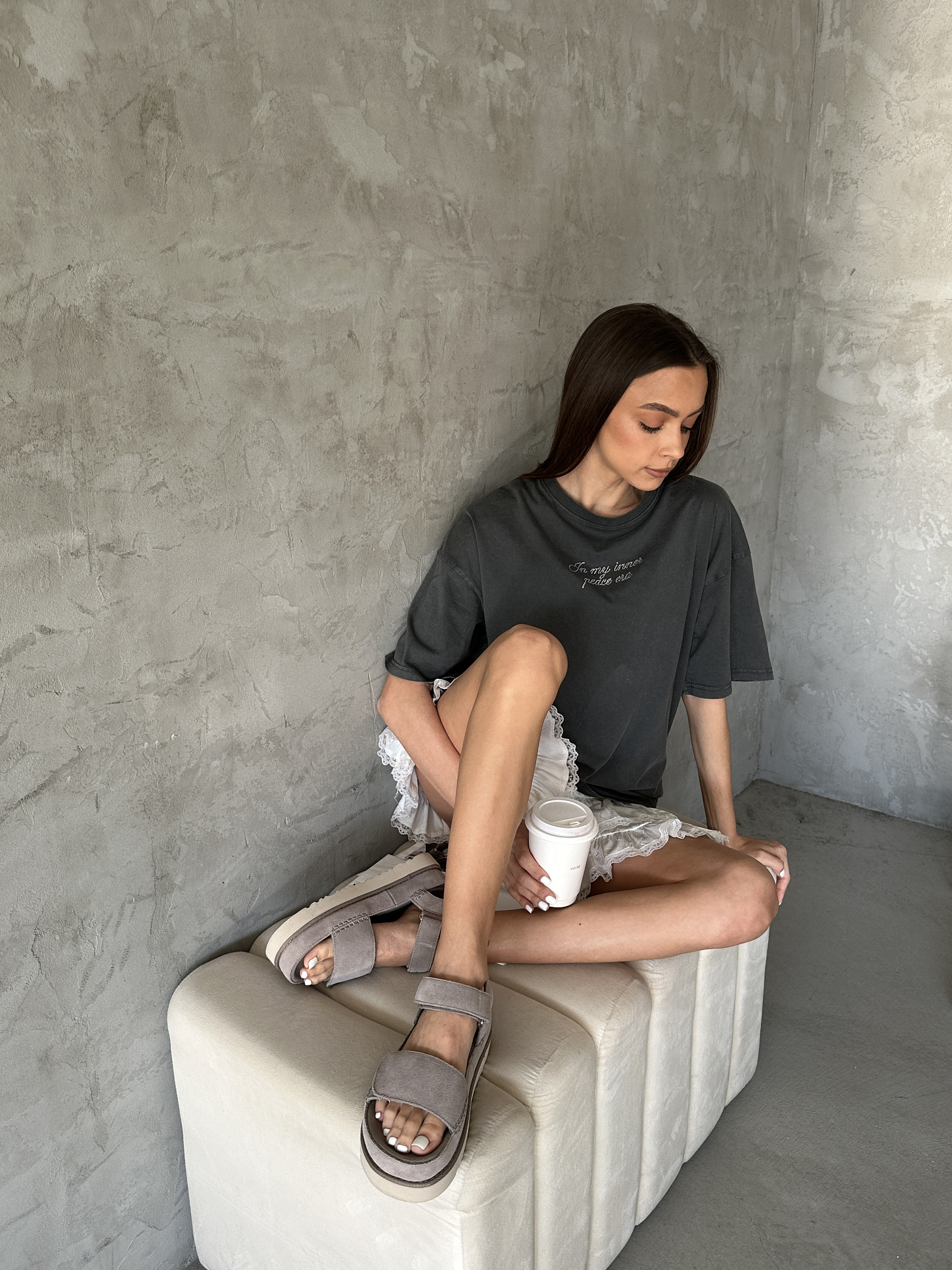 Босоножки женские натуральная замша