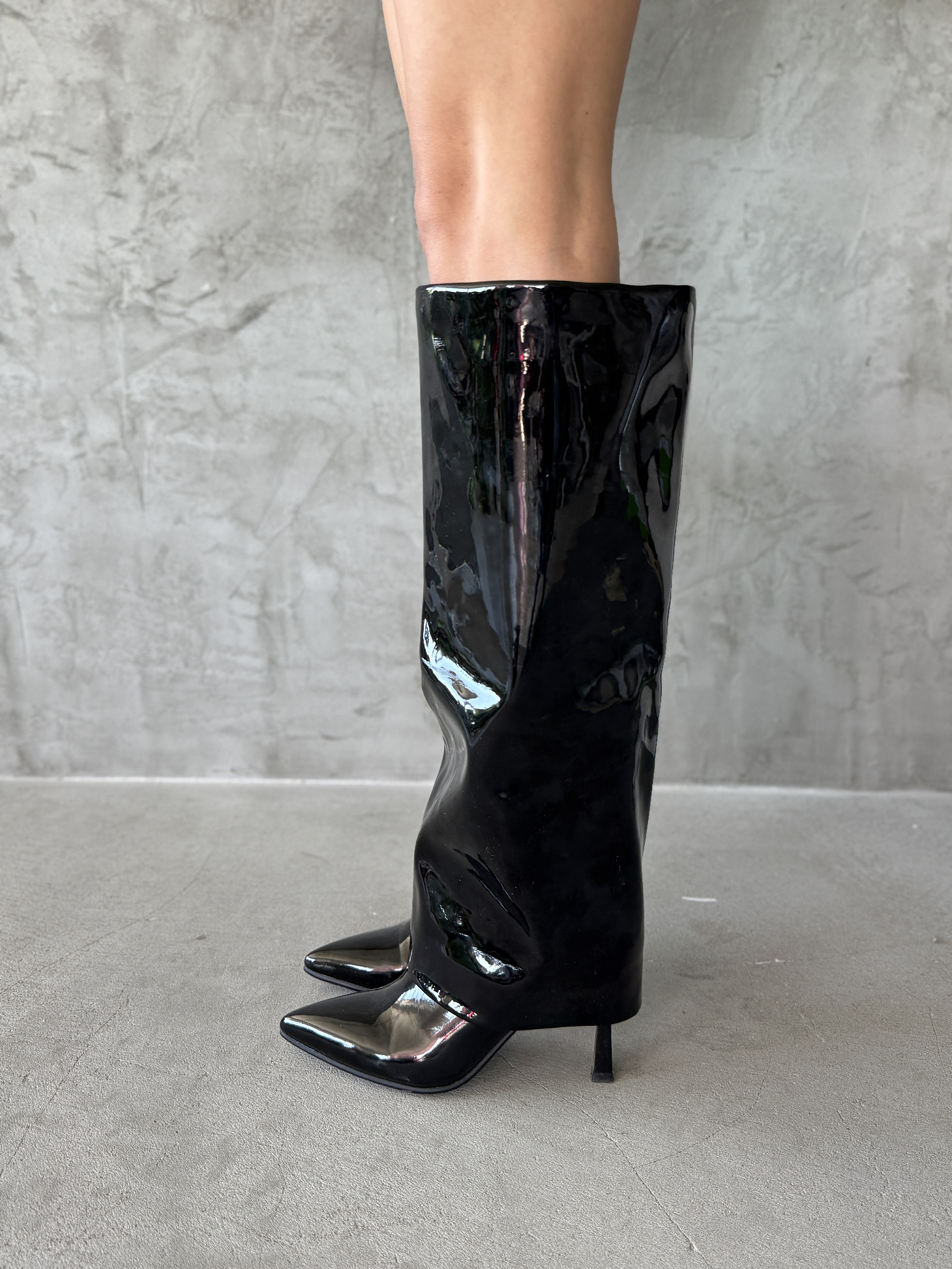 Сапоги женские экокожа