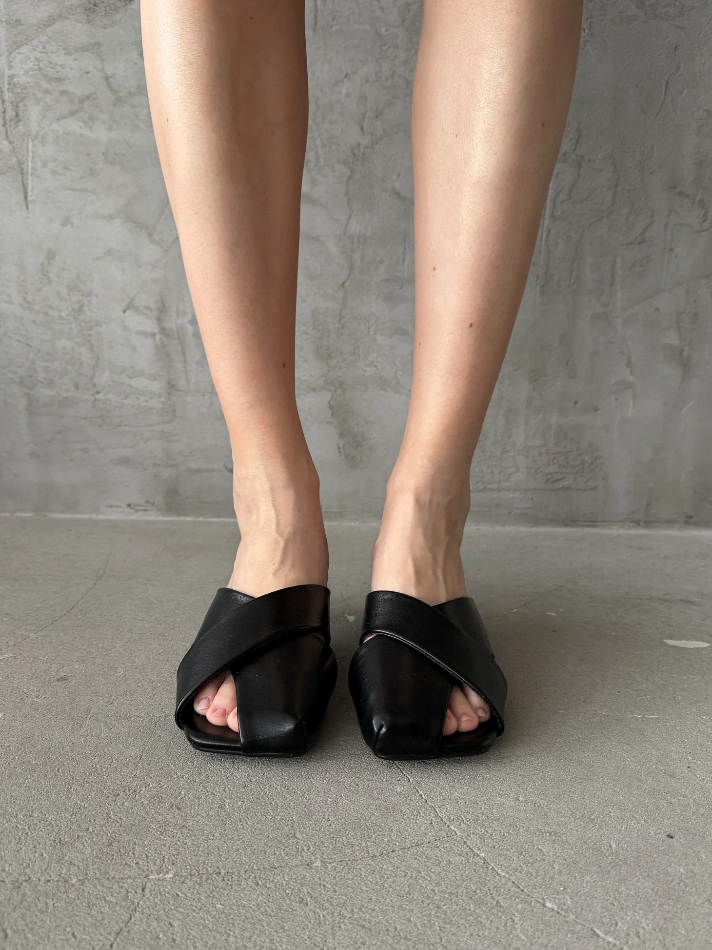 Мюли женские на каблуке летние