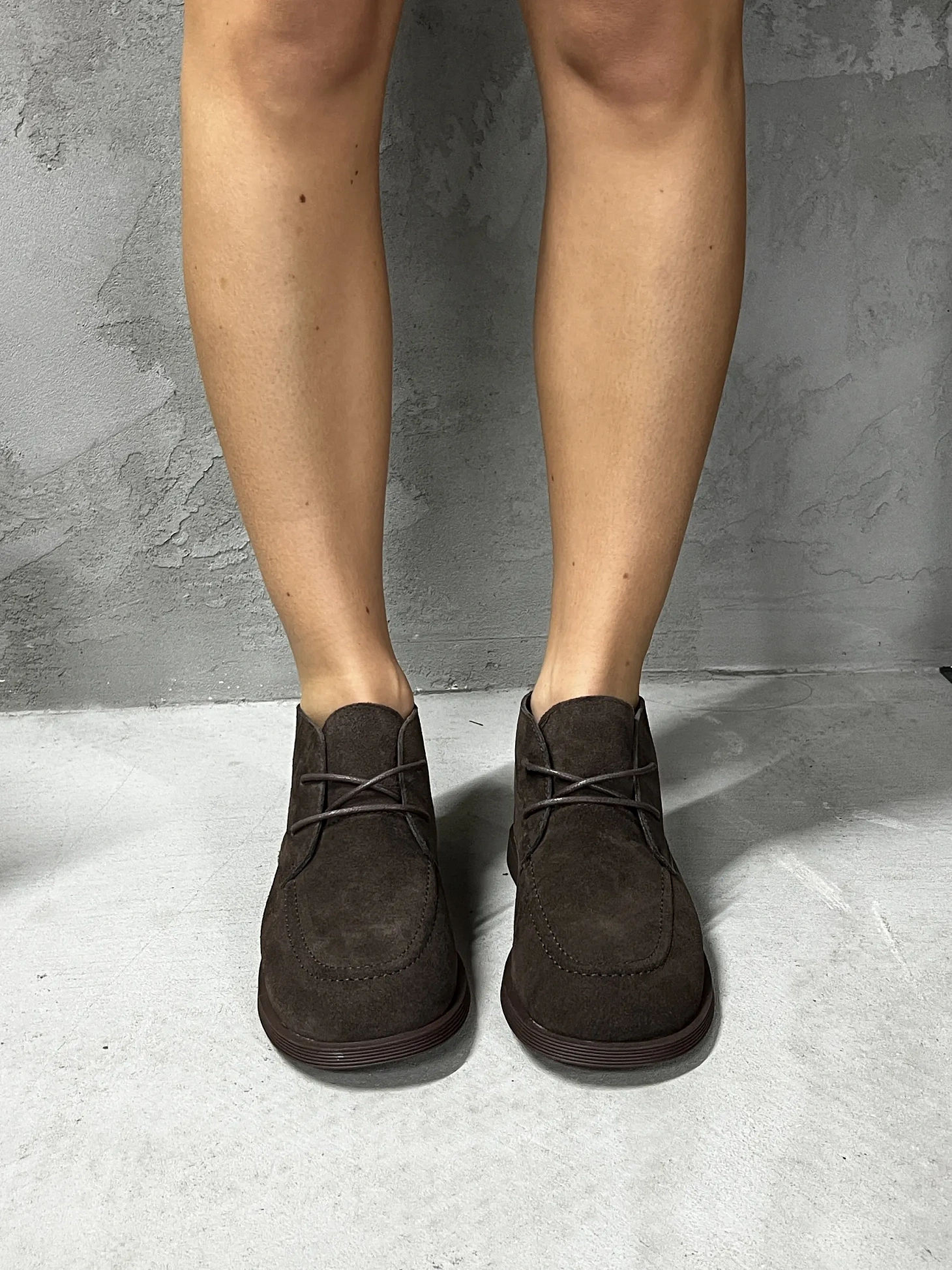 Ботинки женские натуральная замша