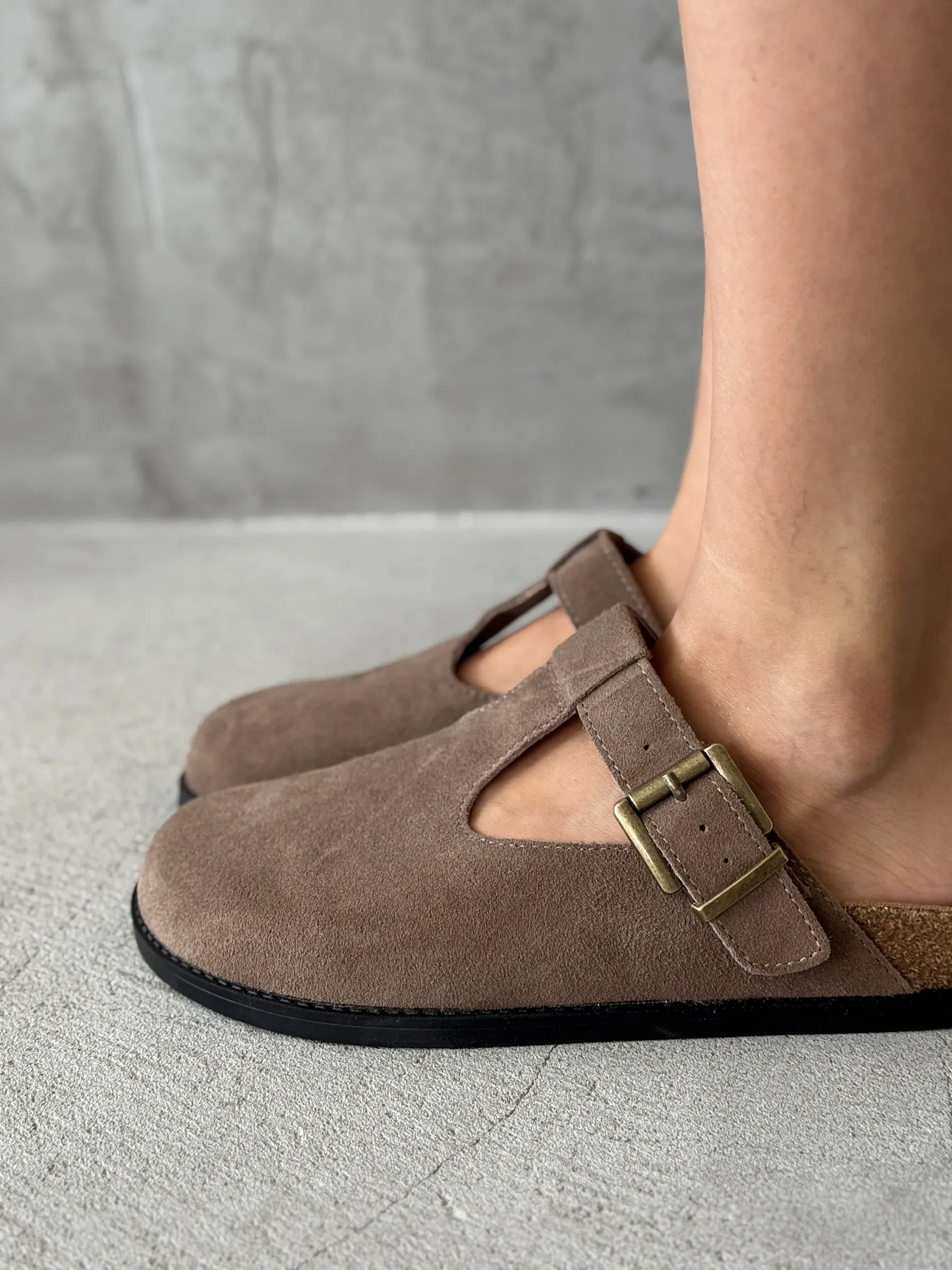 Мюли летние на платформе