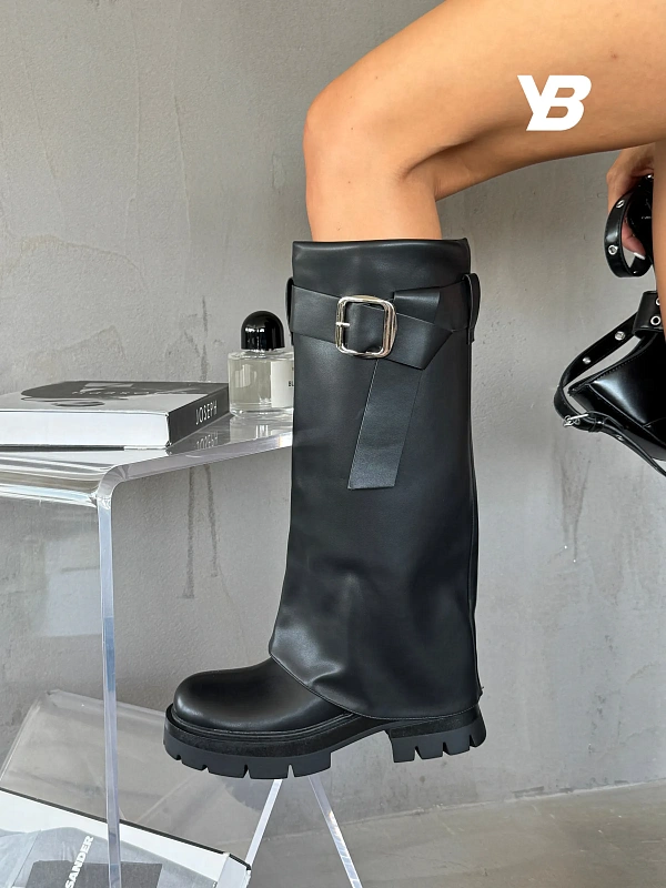 Сапоги женские экокожа