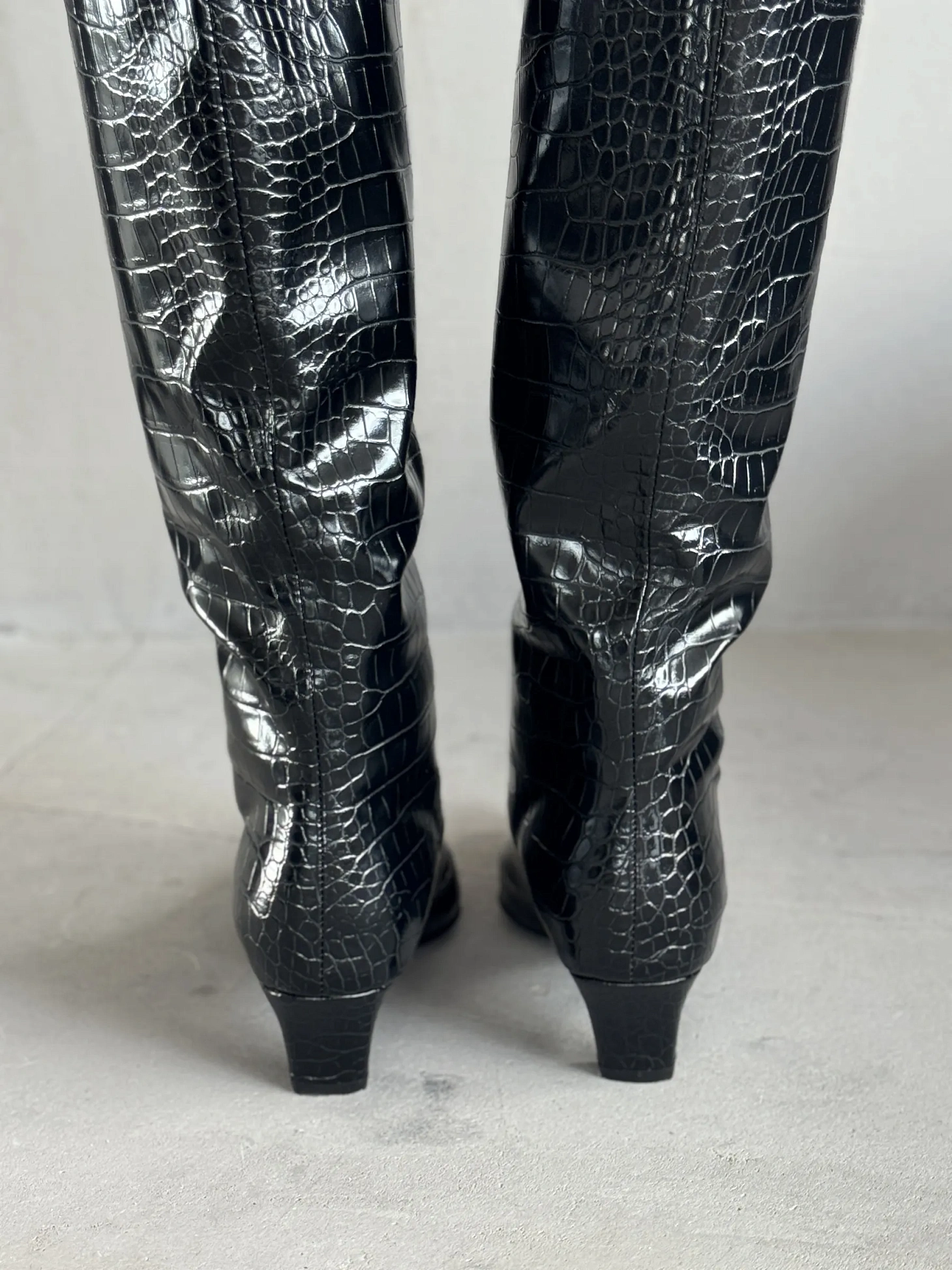 Сапоги женские экокожа