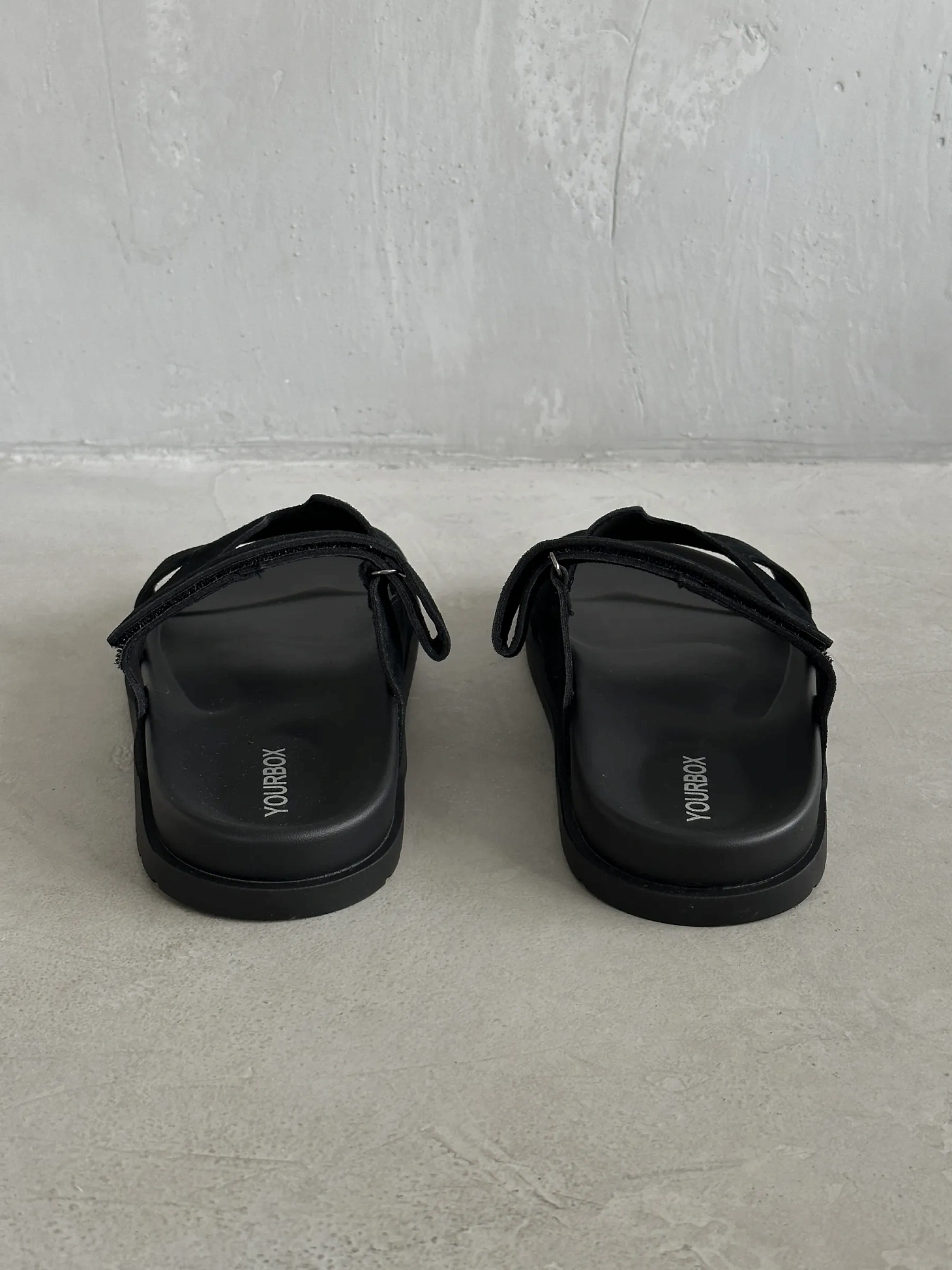 Летние шлепанцы мужские на платформе