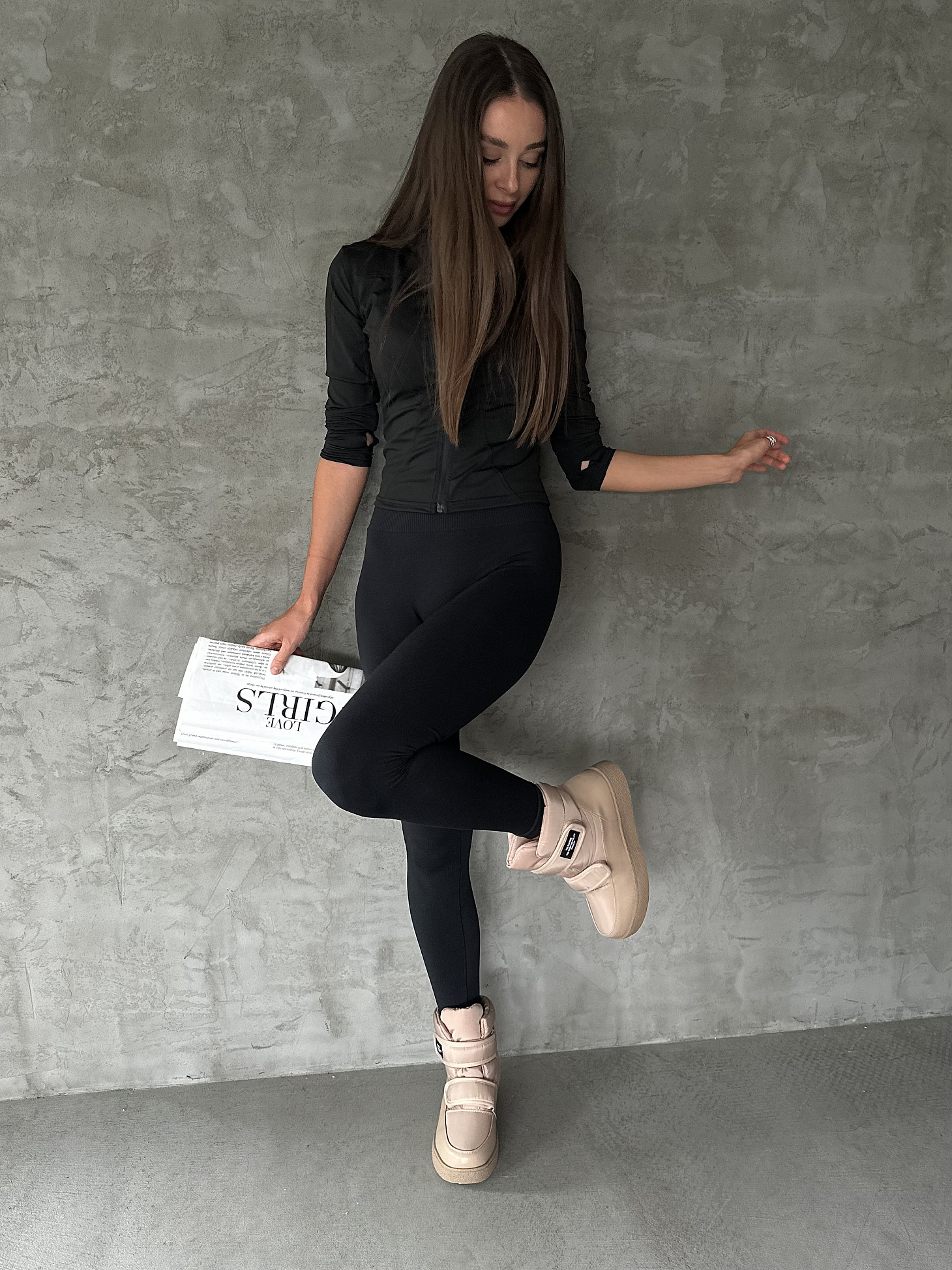 Дутики женские текстиль шерсть