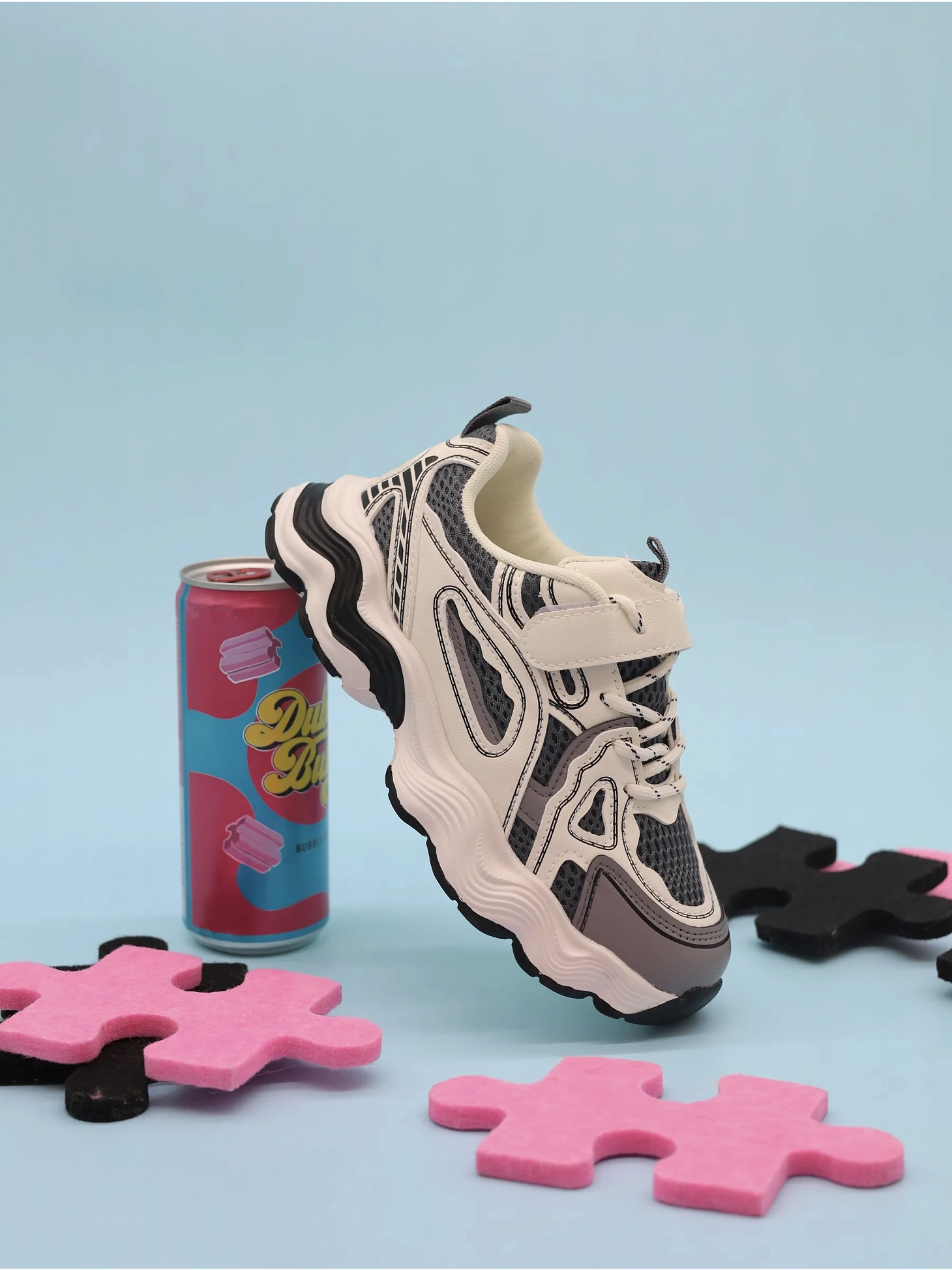 Демисезонные кроссовки детские на платформе