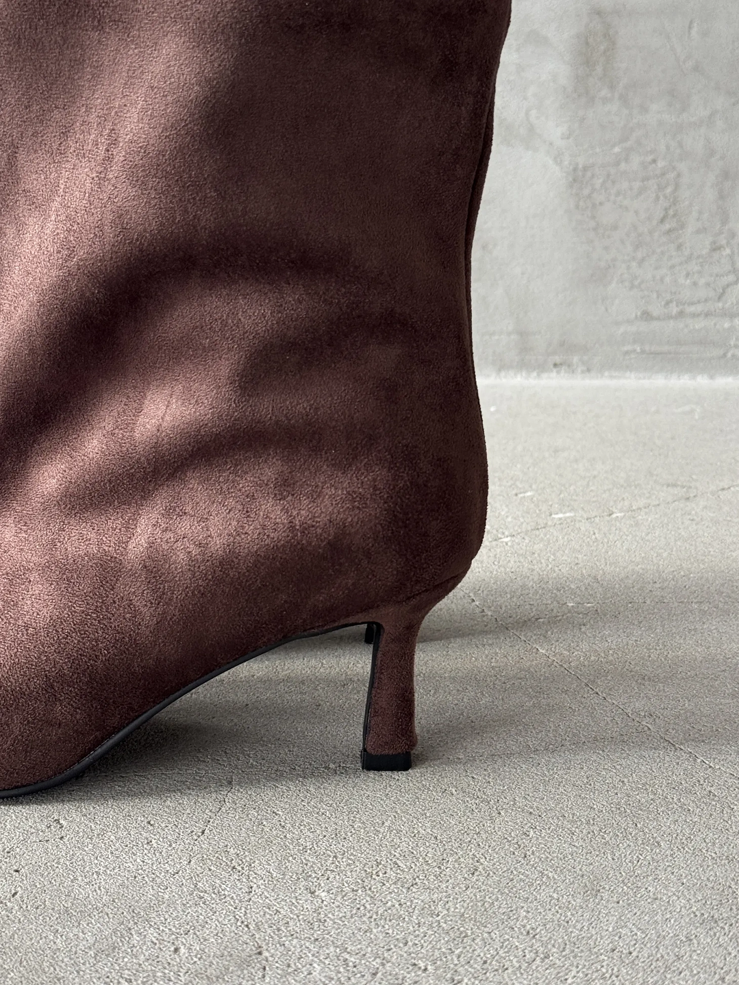 Сапоги женские экозамша