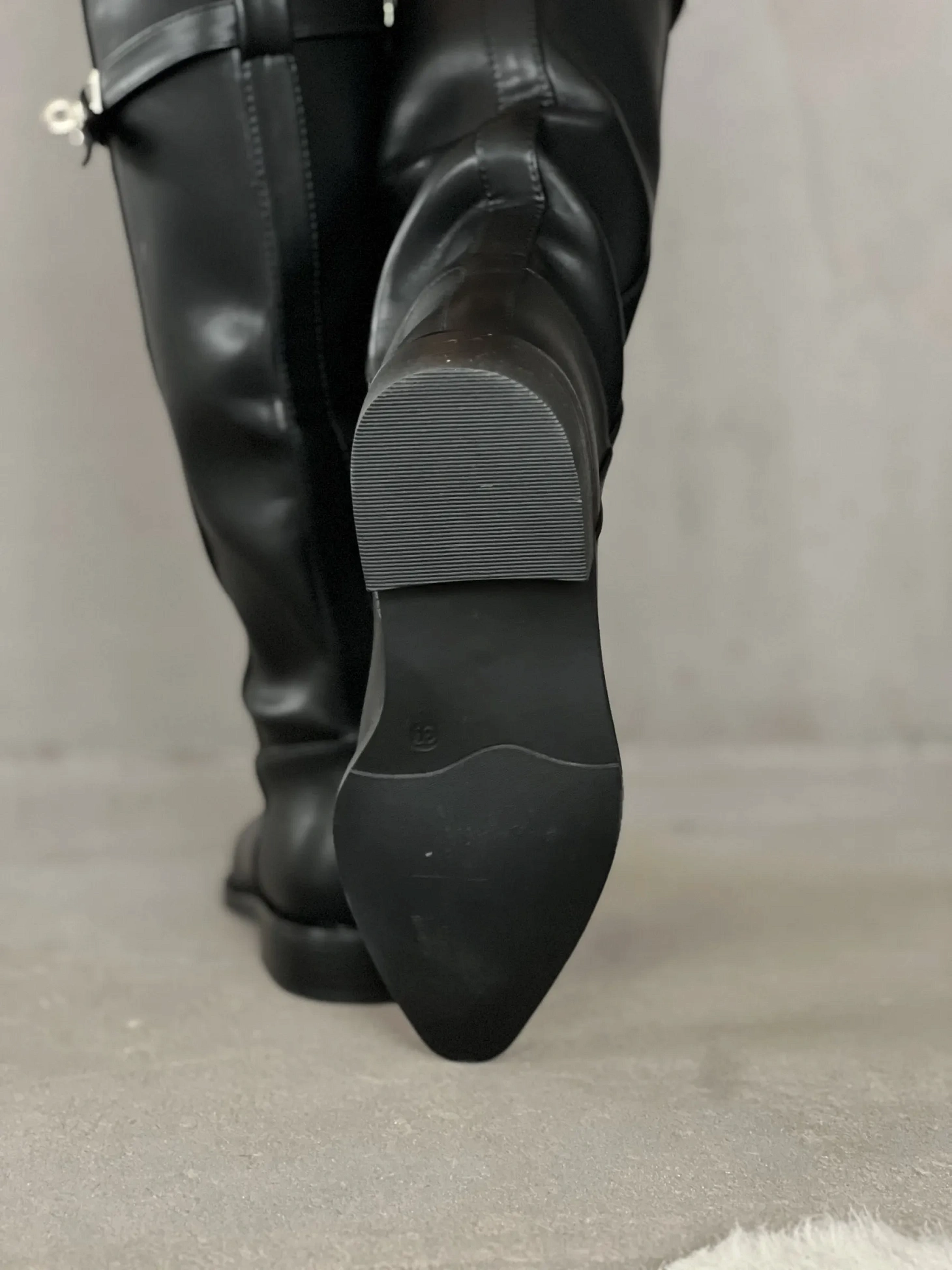 Сапоги женские экокожа