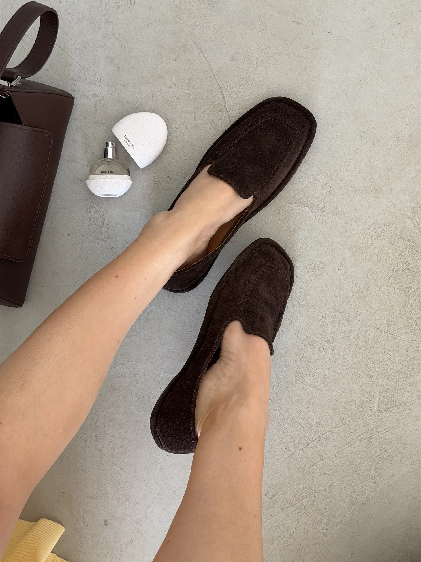 Лоферы на тонкой подошве