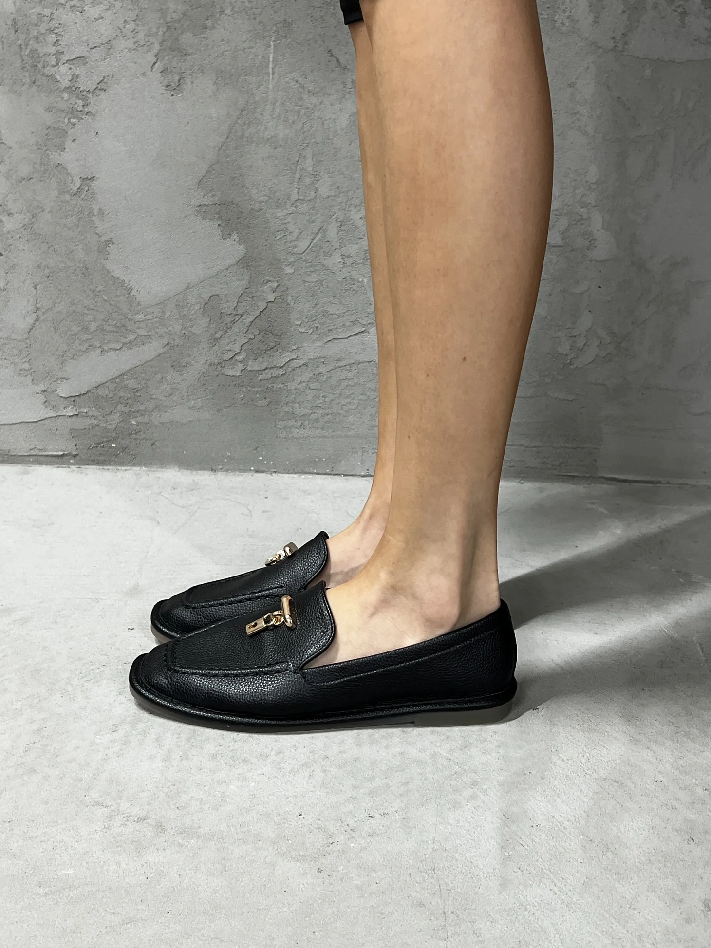 Лоферы женские экокожа