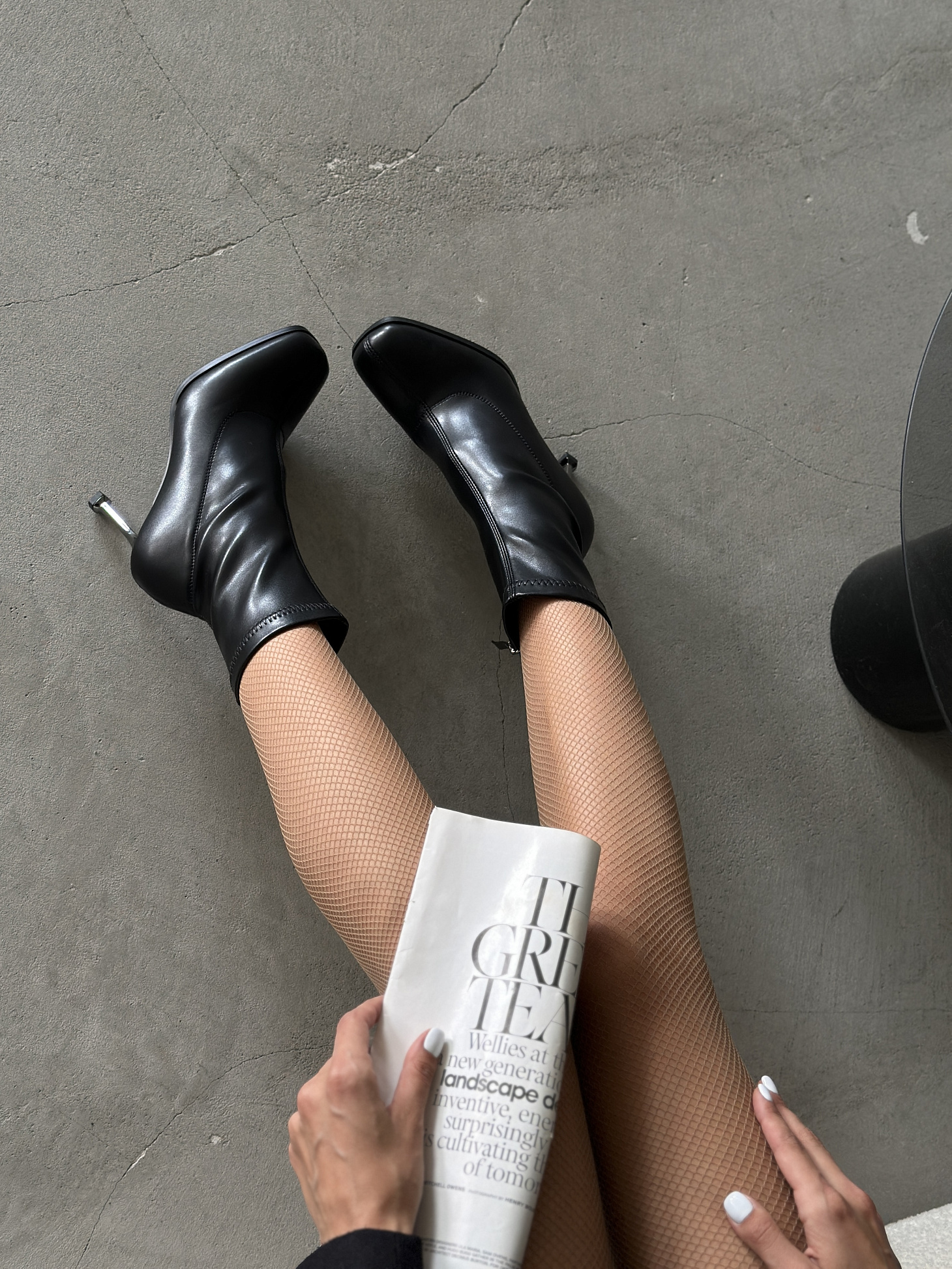 Ботильоны женские экокожа