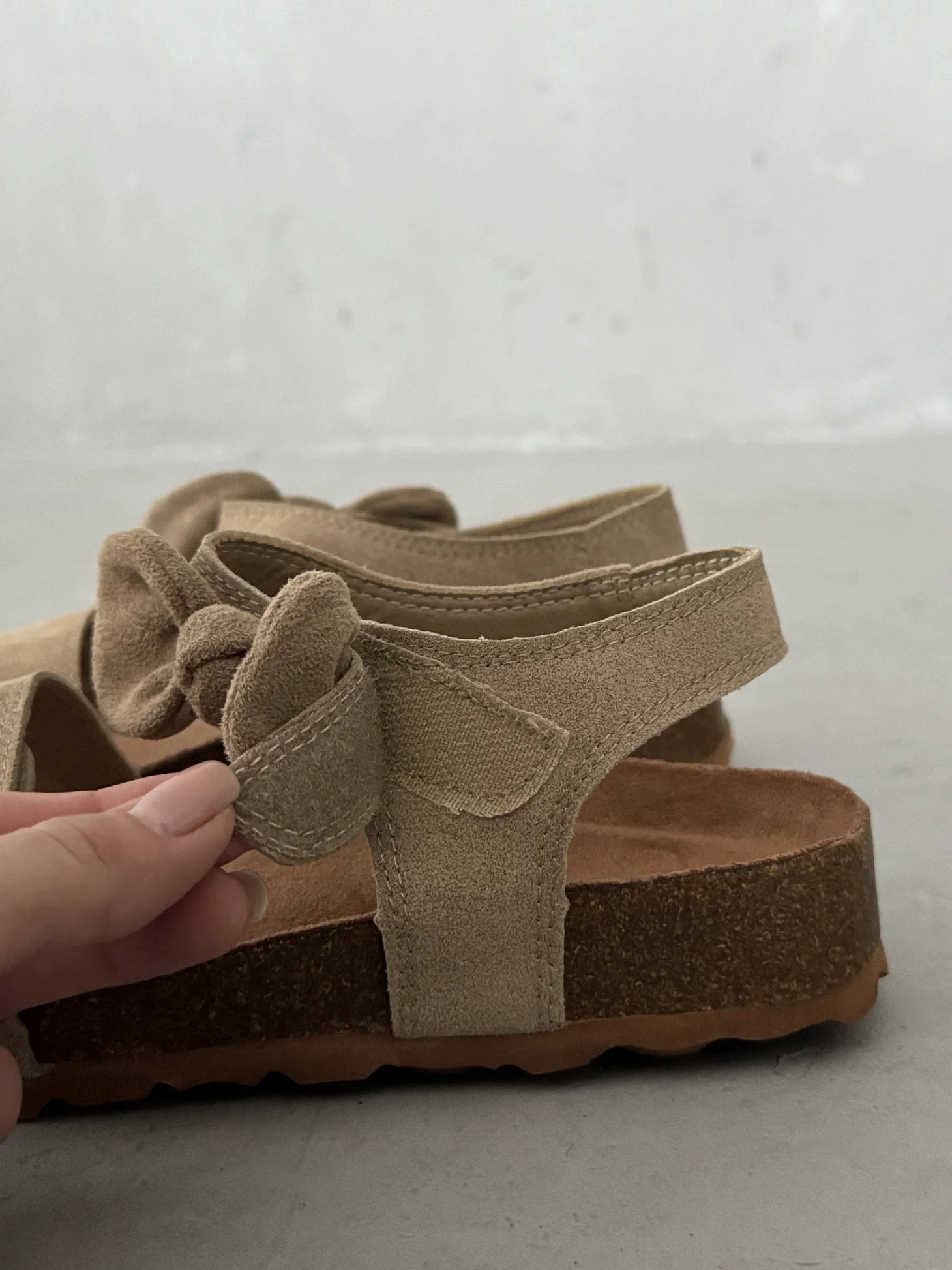 Детские летние босоножки на платформе