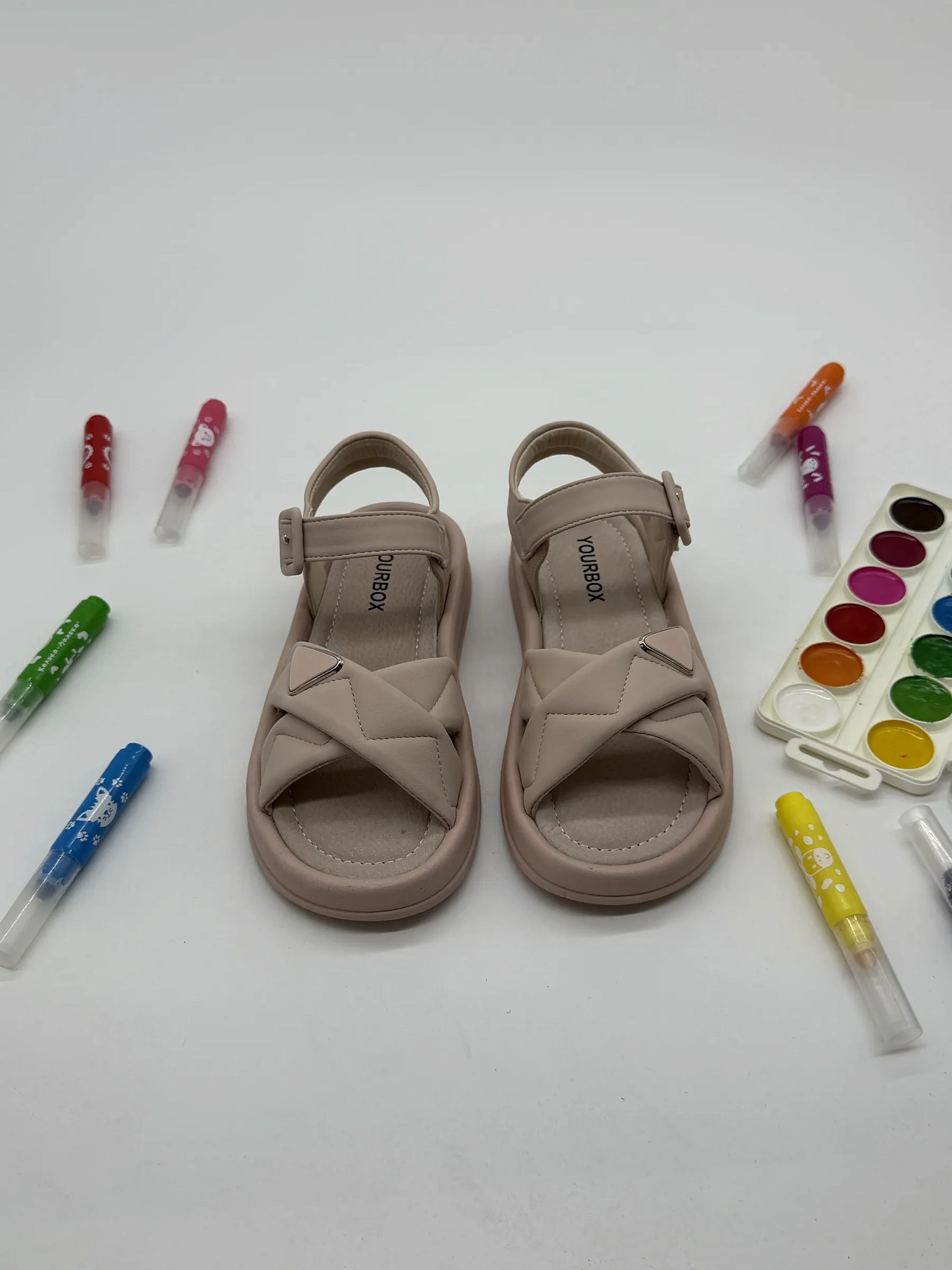 Детские босоножки летние на платформе для девочки