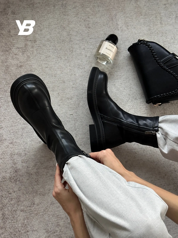 Ботинки женские экокожа