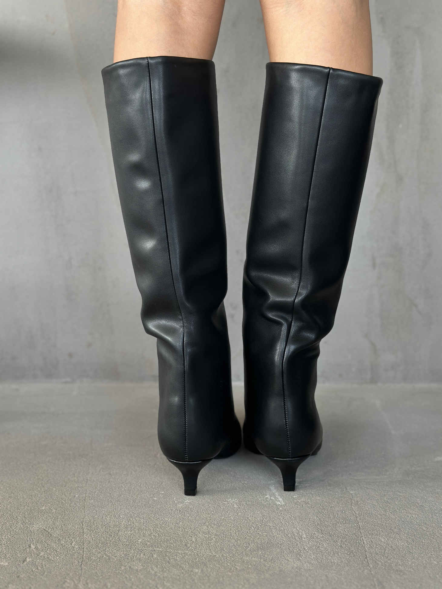 Сапоги женские экокожа