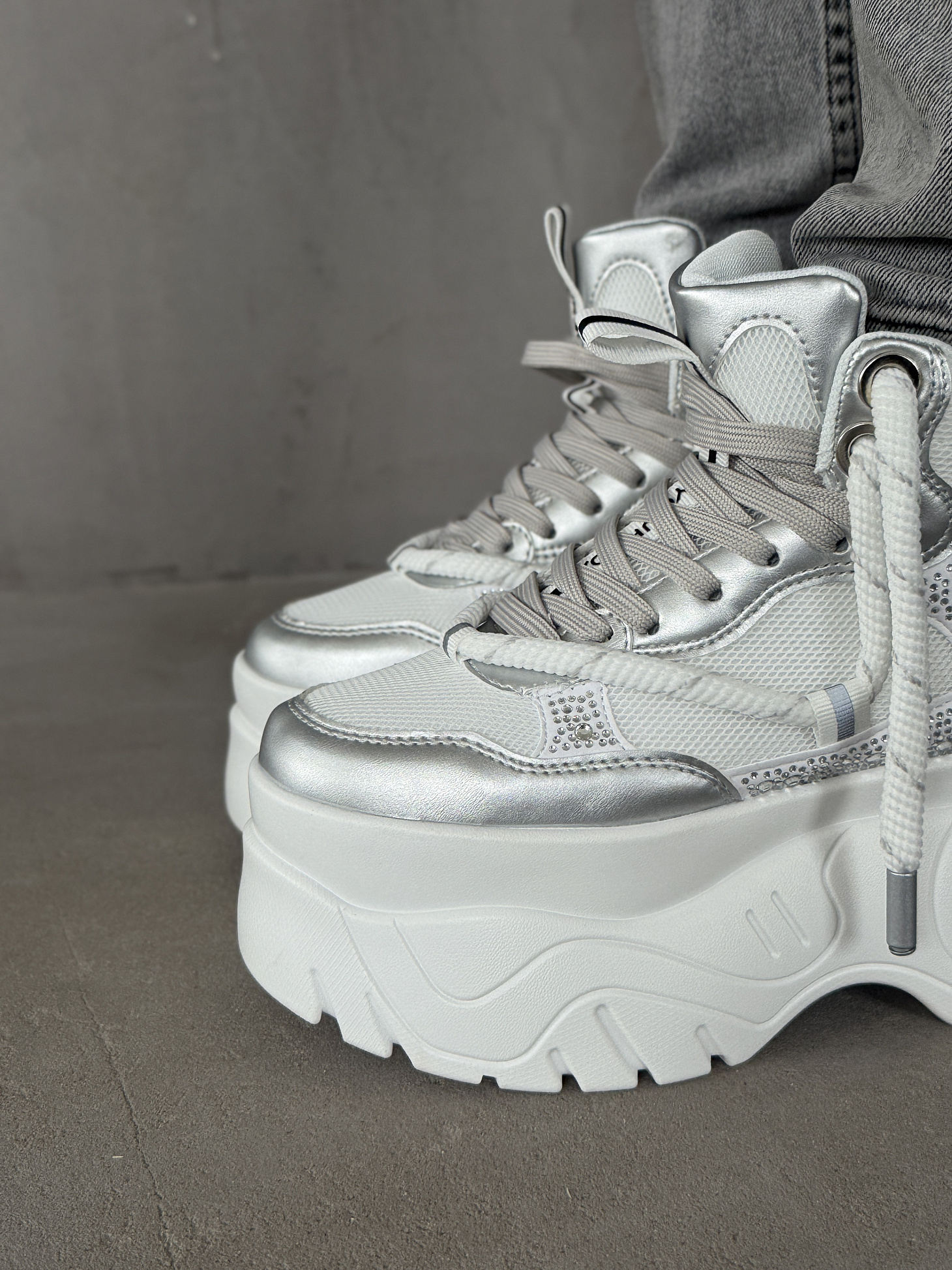 Ботинки женские экокожа