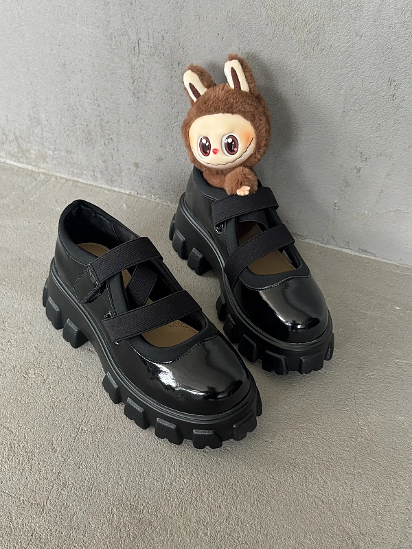 Туфли для девочки на платформе мери джейн