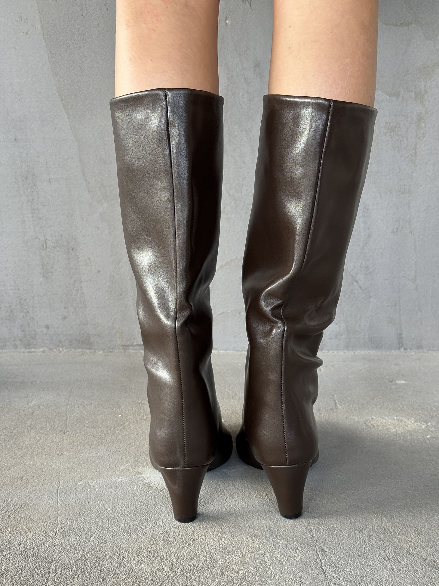 Сапоги женские экокожа