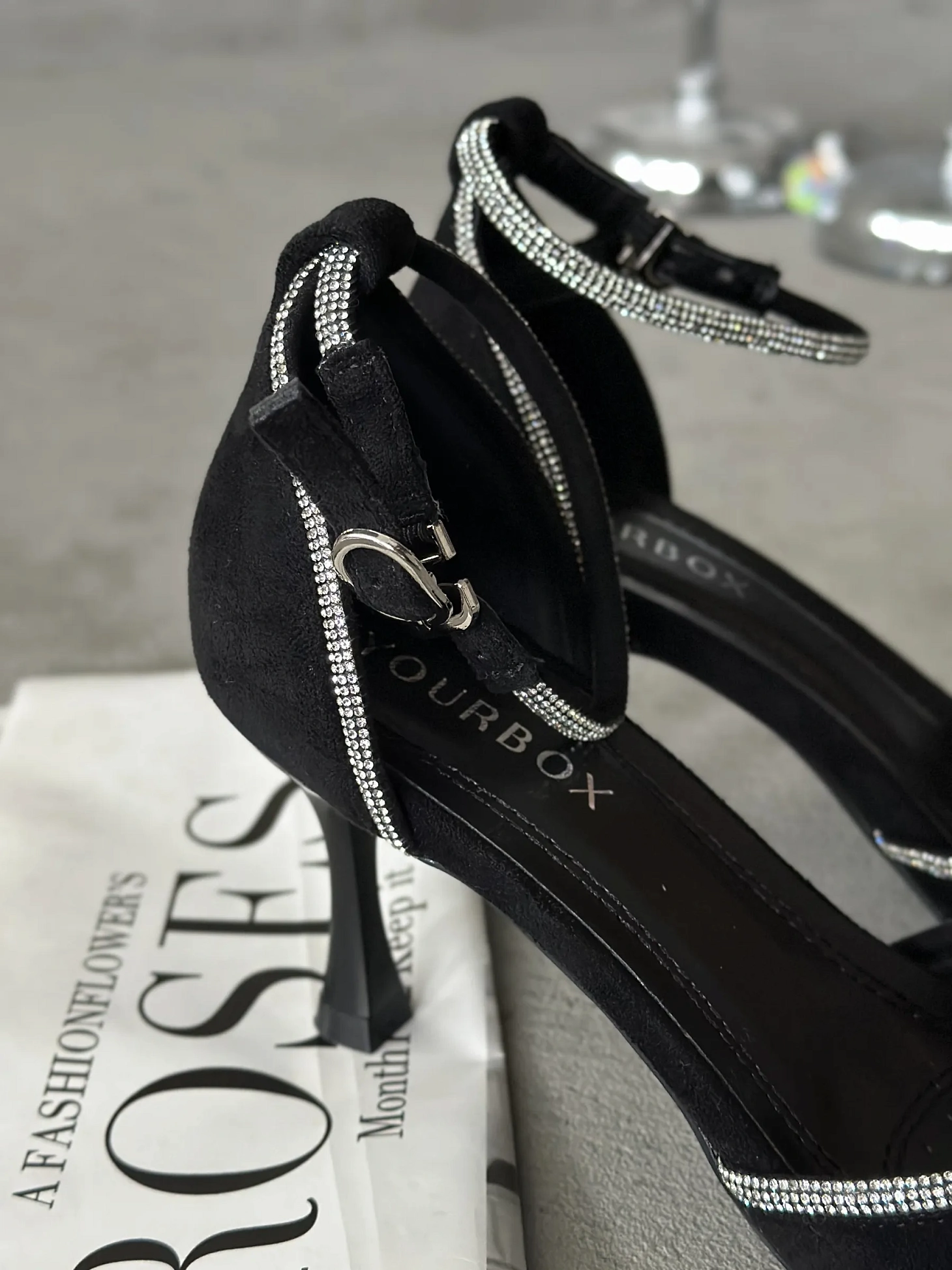 Туфли женские экозамша