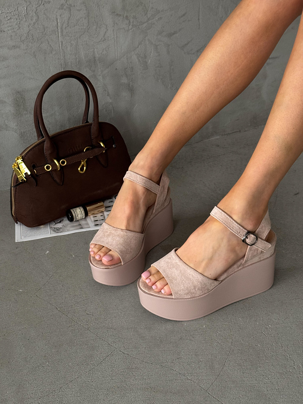 Босоножки женские текстиль