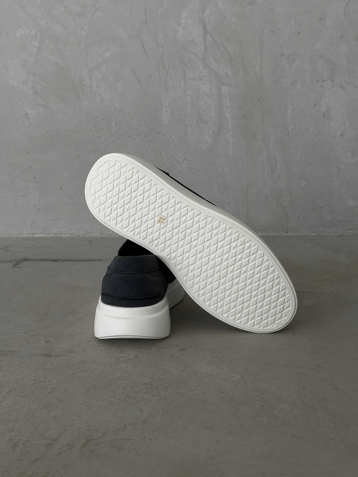 Лоферы на платформе высокой подошве