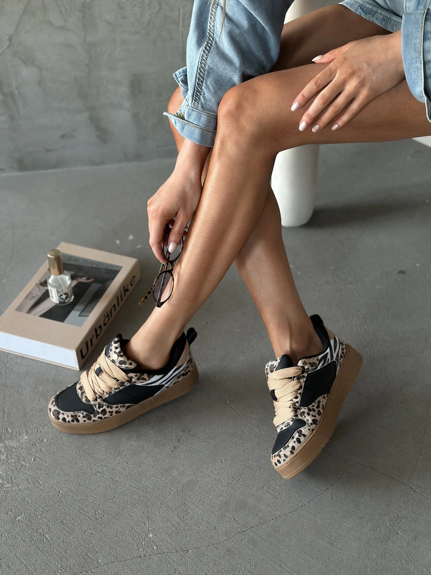 Кеды женские экокожа